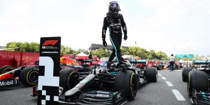 Dominasi Lewis Hamilton Tak Terbendung di F1 GP Spanyol 2020