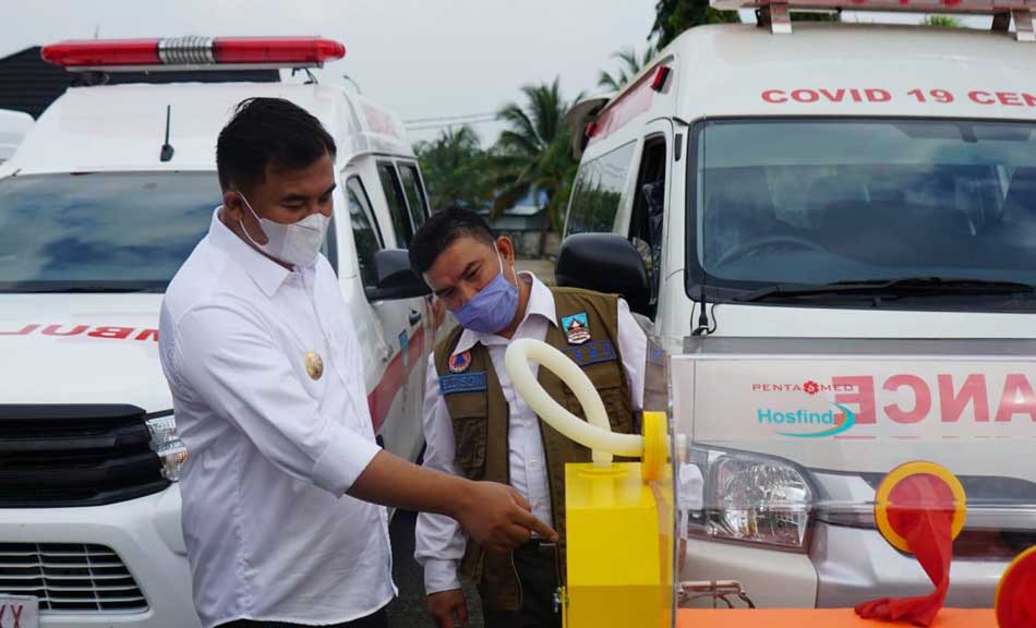 4 Mobil Ambulans Baru di Dinkes Dharmasraya