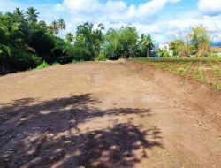 Jalan Inspeksi Sungai Batang Agam Kembali Dibangun, Saat Ini Pembukaan Lahan