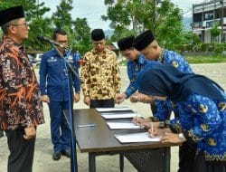356 Orang Terima SK PNS, Wako Padang Ajak Kolaborasi Bangun Daerah