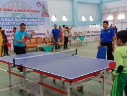 Buka Kejuaraan Tenis Meja Antar Sekolah, Wali Kota Payakumbuh : Mari Junjung Tinggi Sportifitas