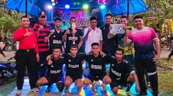 Persekal Junior Juara Turnamen Bola Kaki Nagari Koto Nan Tigo Cup, Ketua KONI Pessel Serahkan Piala Dan Hadiah