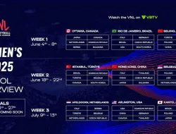 Jadwal Volleyball Nations League 2025 Babak Penyisihan Grup, Live Streaming VBTV