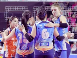Raih Tiga Poin, IBK Altos Pepet Red Sparks di Papan Klasemen Liga Voli Korea