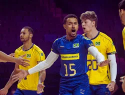 Brazil Bantai China dan Rebut Puncak Klasemen VNL 2025 Putra