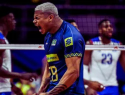 Darlan Tak Mampu Bawa Brazil Kalahkan Kuba di Laga Panas VNL 2025