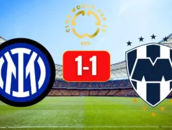 Hasil FIFA Club World Cup 2025 CF Monterrey vs FC Inter Milan: Duel Ketat Berakhir Imbang di Rose Bowl