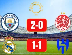 Hasil FIFA Club World Cup 2025 Manchester City & Real Madrid: Awal Kontras Dua Raksasa Eropa di Laga Pembuka