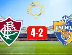 Hasil Fluminense FC vs Ulsan di Piala Dunia Antarklub 2025: Menang Spektakuler 4-2, Fluminense Gusur Dortmund