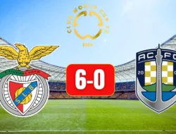 Hasil Piala Dunia Antarklub 2025 Benfica vs Auckland City: Kemenangan Telak 6-0, Benfica Unggul Mutlak