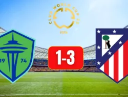 Hasil Piala Dunia Antarklub 2025 Seattle Sounders vs Atletico Madrid: Barrios Gemilang, Seattle Tersingkir