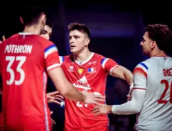 Hasil VNL 2025 Putra Laga 1 Rabu 25 Juni: Prancis Dominan Atas Ukraina