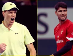 Jannik Sinner Unggulan Pertama Wimbledon 2025, Alcaraz Siap Tantang di Final