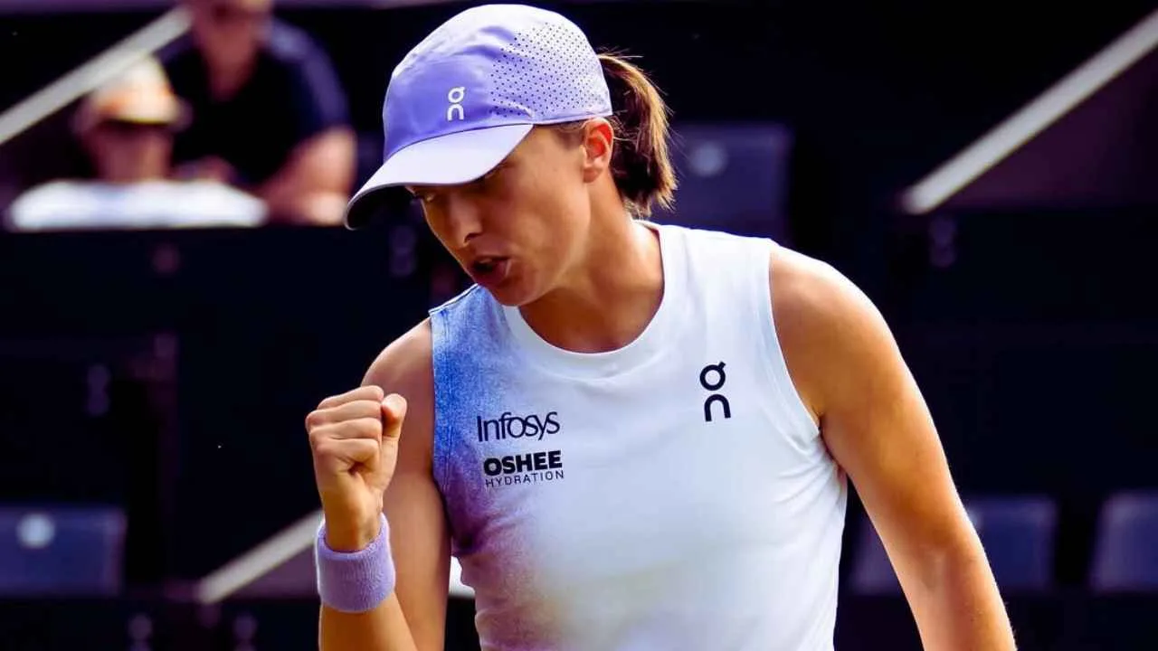 Pertama Tahun Ini, Iga Swiatek ke Final Bad Homburg 2025 Usai Kalahkan Jasmine Paolini