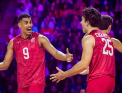 Tim Voli Amerika Serikat Kalahkan China di VNL Putra 2025 Lewat Duel Sengit Lima Set