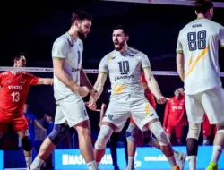 Timnas Voli Putra Ukraina Tundukkan Turki di VNL 2025 dan Masuk Zona Kualifikasi
