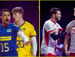Update Klasemen VNL 2025 Putra Per 28 Juni: Brazil dan Polandia Bersaing Ketat di Puncak