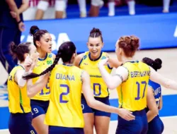 Brazil kalahkan Polandia di VNL 2025 dengan Skor 3-1 di Chiba, Gabi dan Julia Bergmann Jadi Pembeda