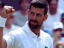 Cetak Kemenangan ke-100 di Wimbledon, Novak Djokovic Terbang ke Babak 16 Besar