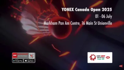 Drama di Canada Open 2025: Unggulan Ketiga Tersingkir, Wakil Indonesia Terhenti di 16 Besar