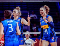 Italia Kalahkan Serbia 3-0 di VNL 2025: Juara Olimpiade Masih Tak Terkalahkan