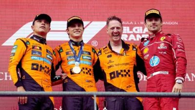 Oscar Piastri Menangi GP Belgia 2025 dalam Balapan Dramatis Dihantam Hujan