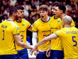 Tim Voli Putra Brazil Tundukkan China dan Raih Tiket ke Semifinal VNL 2025