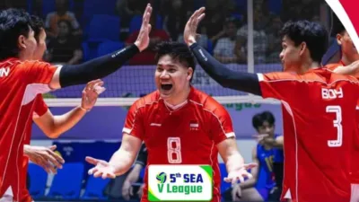 Tim Voli Putra Indonesia Runner Up SEA V.League 2025 Leg 1, Thailand Juara karena Unggul Rasio