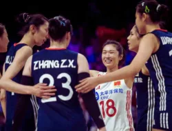 Tim Voli Putri China Bangkit Dramatis Kalahkan AS 3-2 di Laga Terakhir Pekan ke-3 VNL 2025
