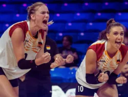 Tim Voli Putri Jerman Menang Telak atas Thailand, Lanjutkan Tren Positif di VNL 2025