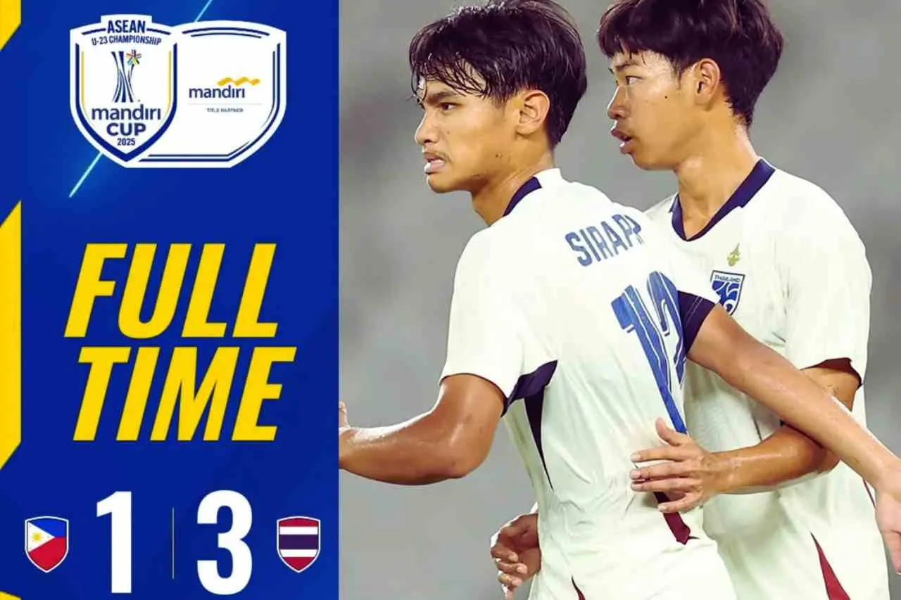 Timnas Thailand U-23 Rebut Peringkat Ketiga Piala AFF U-23 2025