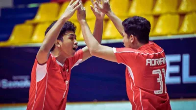 Timnas Voli Putra Indonesia U-16 Berebut Posisi 5 Dengan Uzbekistan di AVC 2025