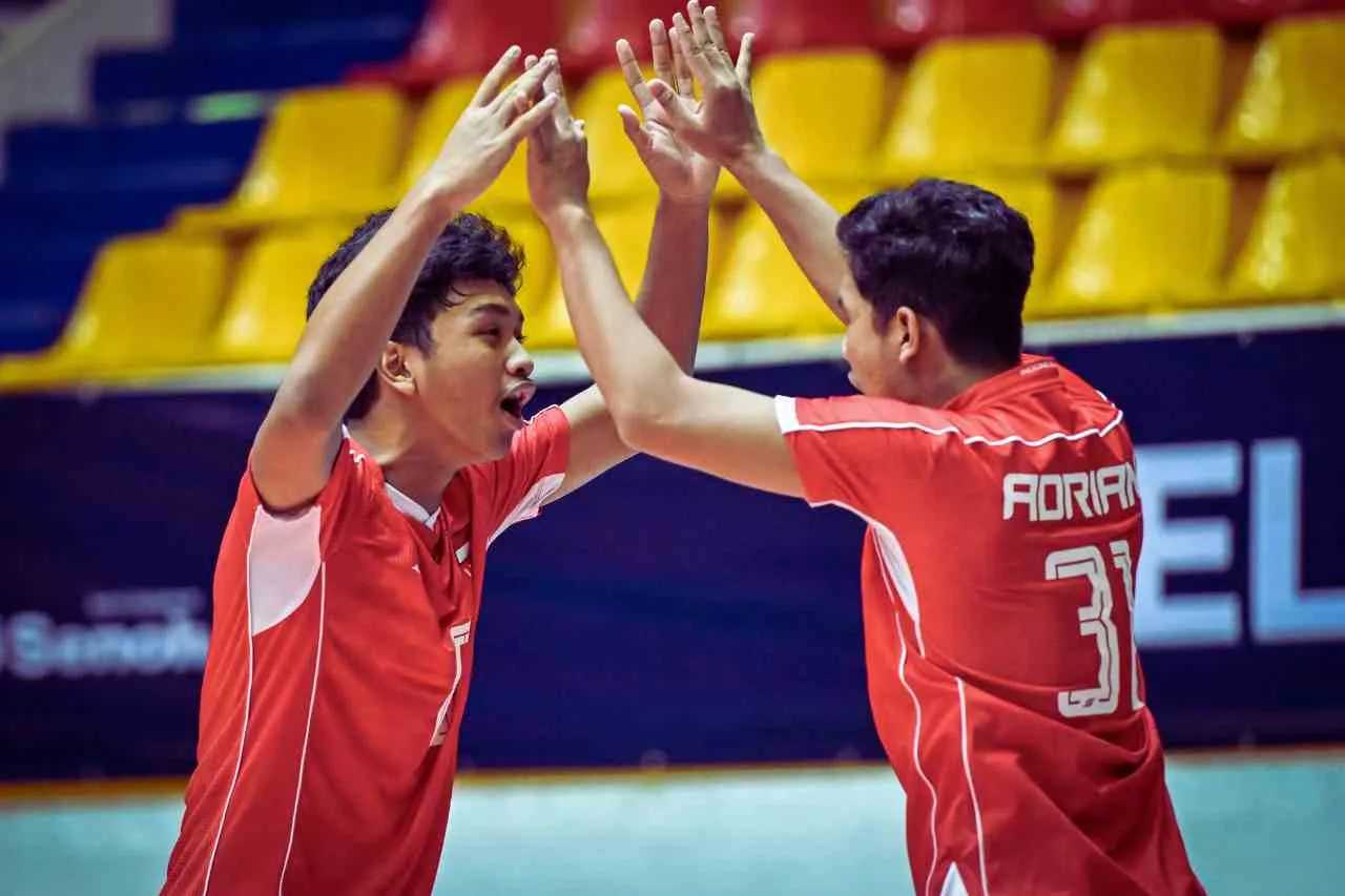Timnas Voli Putra Indonesia U-16 Berebut Posisi 5 Dengan Uzbekistan di AVC 2025