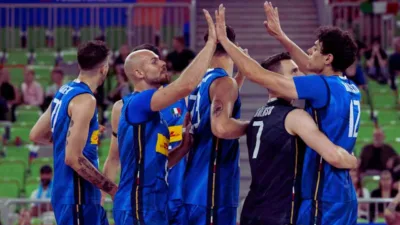Timnas Voli Putra Italia Bungkam Serbia 3-0 di VNL 2025