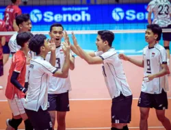 Timnas Voli Putra U16 Indonesia Lolos ke Perempat Final AVC U-16 Volleyball Championship 2025