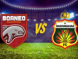Head to Head Borneo FC Samarinda vs Bhayangkara Presisi Lampung FC: Saatnya Pesut Etam Akhiri Kutukan?