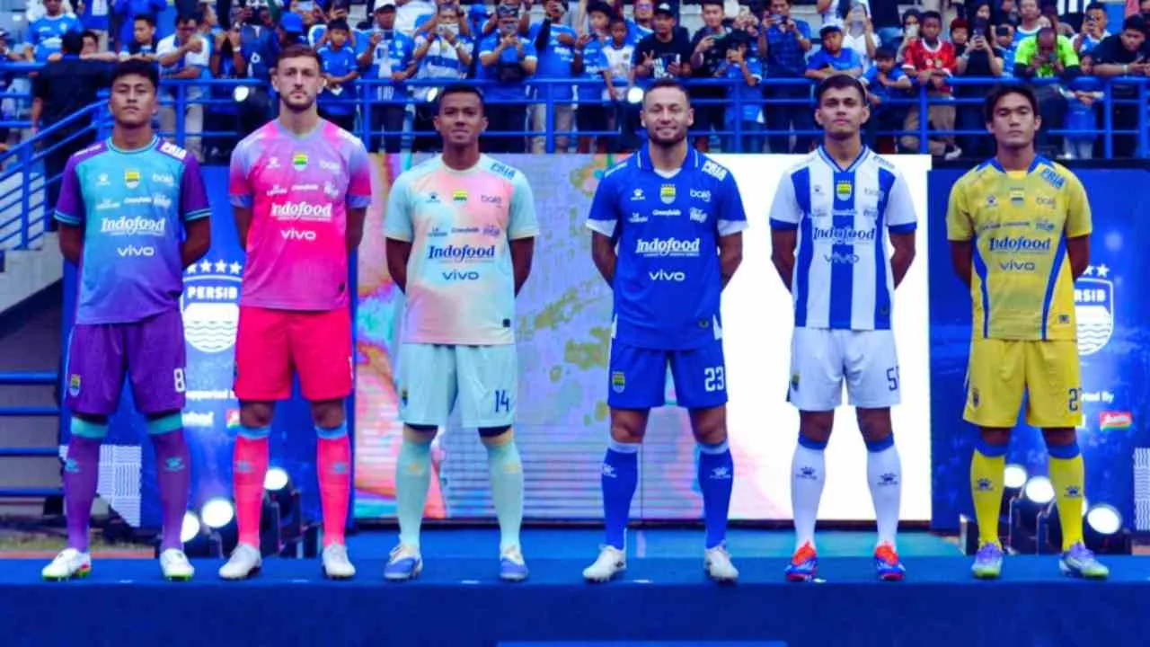 Jersey Baru Persib 2025 Usung Tema City of Champions