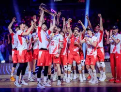 Polandia Bungkam Italia 3-0, Juara VNL 2025 Putra Tanpa Cela