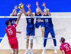 Finlandia Buat Kejutan, Tumbangkan Juara Olimpiade Prancis di Kejuaraan Dunia Voli Putra 2025