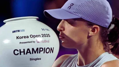 Iga Swiatek Bangkit dari Ketertinggalan, Rebut Gelar Korea Open 2025