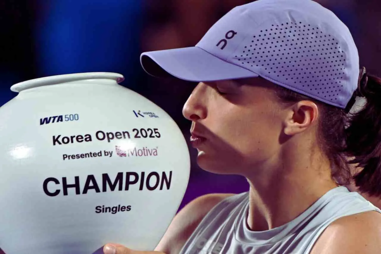 Iga Swiatek Bangkit dari Ketertinggalan, Rebut Gelar Korea Open 2025