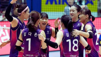 Jung Yoon-joo Bawa Heungkuk Pink Spiders Bangkit, Pecahkan Kebuntuan di KOVO Cup 2025