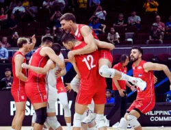 Serbia Libas Brazil 3-0, Pastikan Lolos 16 Besar Kejuaraan Dunia Voli Putra 2025