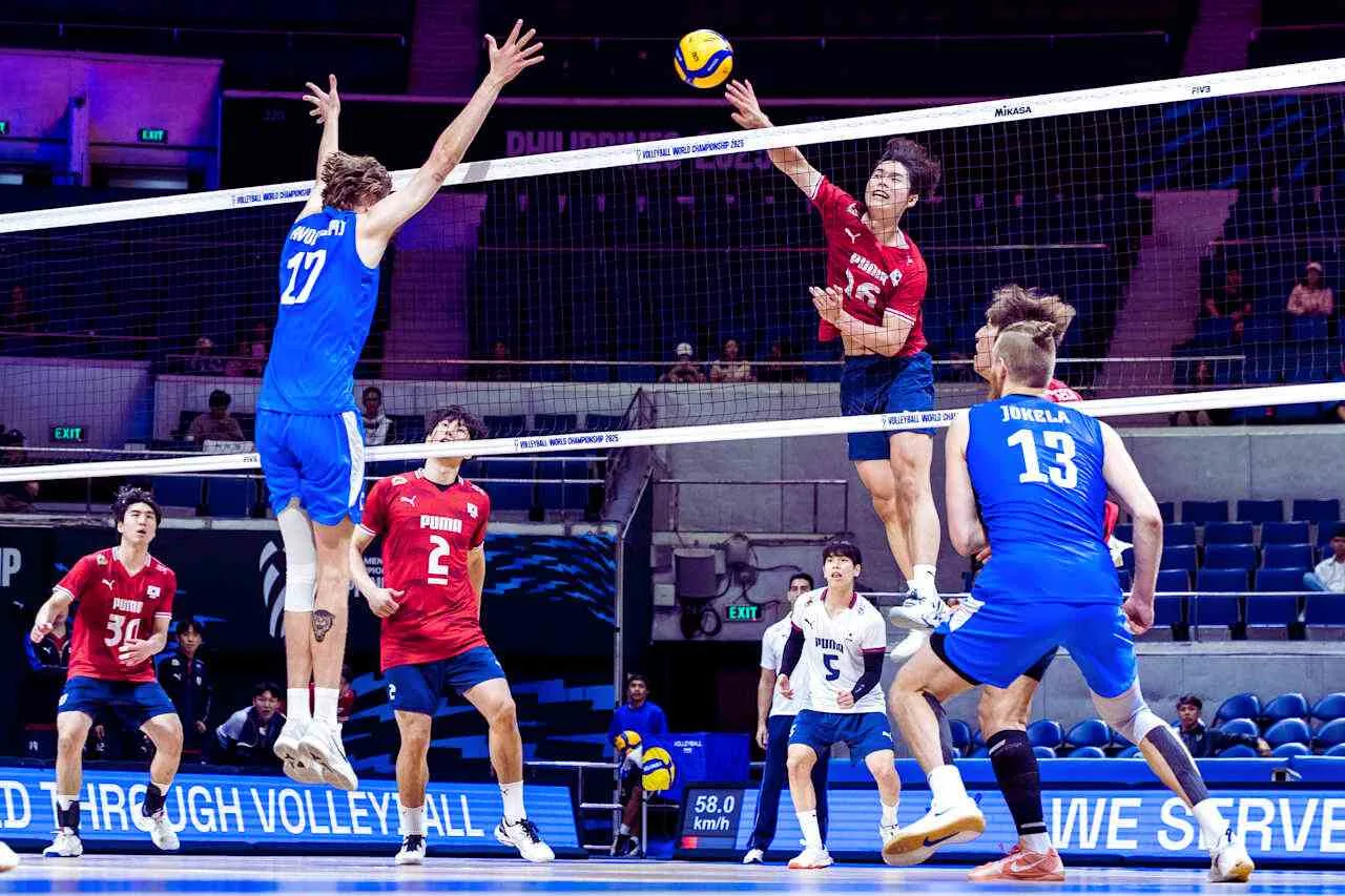 Tim Voli Putra Finlandia Kalahkan Korea dan Dekati 16 Besar Kejuaraan Dunia Voli Putra 2025