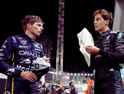 George Russell Rebut Pole di Formula 1 GP Singapura 2025, Inilah Starting Grid Race di Marina Bay