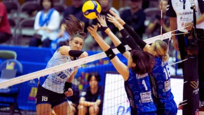 Hasil Gim 1 SV League Putri 2025-26 Sabtu 18 Oktober: Kurobe Aqua Fairies Taklukkan Ageo Medics