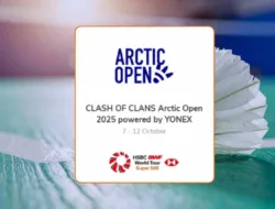 Jadwal dan Wakil Indonesia di Arctic Open 2025: Total Hadiah Lebih Rp 8 Miliar