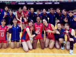 NEC Kawasaki Menang Dramatis atas Osaka Marvelous dalam Laga Panas Lima Set Game 1 Putaran 3