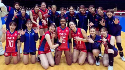 NEC Kawasaki Menang Dramatis atas Osaka Marvelous dalam Laga Panas Lima Set Game 1 Putaran 3