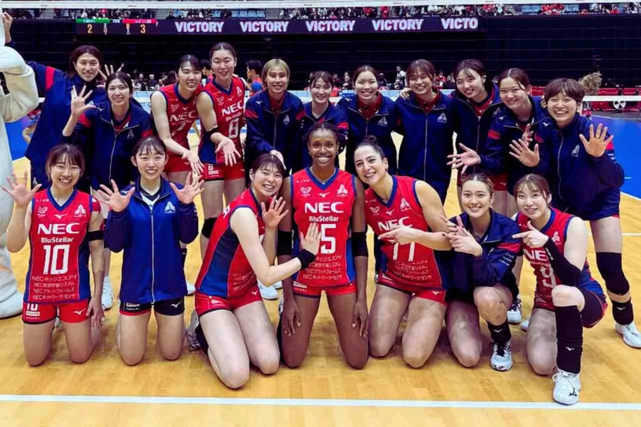 NEC Kawasaki Menang Dramatis atas Osaka Marvelous dalam Laga Panas Lima Set Game 1 Putaran 3